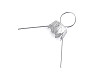 Christmas Ball Bauble Ornament Cap with Spring Wire Hangers