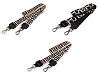 Textile handle / bag strap with carabiners, width 3.8 cm