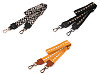 Correa con mosquetones para bolso, ancho 3,8 cm