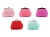 Small wallet / coin purse, plush
