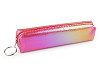 Holographic pencil case 18x4 cm