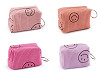 Mädchenetui/Schlüsselanhänger Smiley, 9 x 6 cm