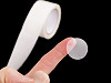 Self-adhesive transparent circles on a roll Ø2; 2.5; 3 cm