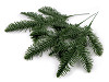 Artificial conifer branch, shapeable