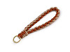 Braided pendant / key chain with carabiner