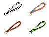Braided pendant / key chain with carabiner