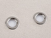 Passe-fil/Œillet métallique, Ø intérieur 10 mm / Ø extérieur 16 mm