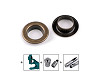 Passe-fil/Œillet métallique, Ø intérieur 10 mm / Ø extérieur 16 mm