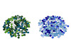 Pierres de mosaïque en verre, 500 g