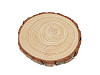 Rondele din lemn natural decorabile Ø16 cm