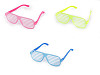 Gafas de neón brillantes en la oscuridad para fiesta/carnaval