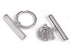 Zapięcie metalowe / klamra szerokość otworu do przewlekania 50 mm 