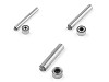 Applicatore / utensile manuale, per rivettatura, con occhielli, dimensioni: Ø 6 - 14 mm