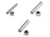 Manual applicator / tool for riveting grommets Ø6-14 mm