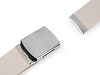 Boucle de ceinture métallique, trou de traction 40 mm 