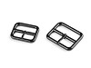 Metal buckle / buckle, lacquered, 20; 25 mm