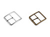 Metal buckle / belt buckle, fits 40 mm 