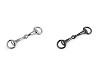 Metal buckle for decorating clothes, scarves and accessories