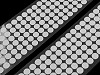 Suchý zip samolepicí kolečka komplet Ø10; 15 mm v rolích