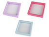 Кутийка/рамка с прозрачно фолио за излагане на стоки и опаковане на подаръци 11 x 11 см