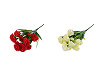 Buchet artificial de mini garoafe