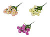 Buchet artificial de mini garoafe