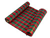 Weihnachtsdekostoff/Tischläufer mit Lurex, Breite 36 cm