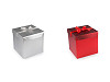 Confezione regalo, con fiocco metallizzato