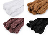 Alambres jumbo de microfelpa para manualidades, Ø20 mm, largo 100 cm