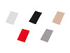Toppe termoadesive, dimensioni: 7,5 x 12,5 cm