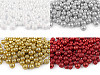 Polystyrene balls with glitter mix 3 sizes