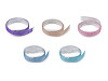 Liserés autocollants avec strass, largeur 12 mm