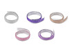 Bordi auto-adesivi, con strass, larghezza: 12 mm