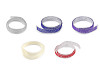 Self-adhesive borders with rhinestones, width 12 mm