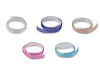 Liserés autocollants avec strass, largeur 12 mm