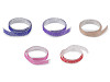 Liserés autocollants avec strass, largeur 12 mm