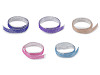 Self-adhesive borders with rhinestones, width 12 mm