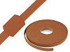 Bag handles made of eco-leather, width 10 mm - unfinished product