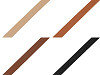 Asas de piel sintética para bolso, ancho 15 mm, producto sin acabado
