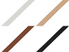 Bag handles made of eco-leather, width 15 mm - unfinished product