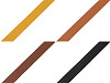 Asas de piel sintética para bolso, ancho 20 mm, producto sin acabado