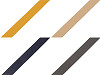 Asas de piel sintética para bolso, ancho 20 mm, producto sin acabado