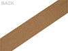 Asas de piel sintética para bolso, ancho 20 mm, producto sin acabado