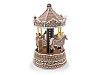 Christmas carousel, imitation gingerbread - playing