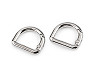 Carabiner D-ring, fits 16 mm