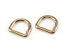 Carabiner D-ring, fits 16 mm