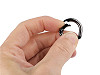 Carabiner D-ring, fits 16 mm