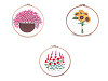Set cadou pentru broderie cu motiv preimprimat