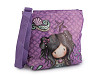  Lányka táska crossbody 27x21 cm nyomtatott mintával