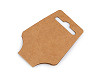 Karta papierowa samoprzylepna 55x150 mm do zawieszenia towaru 